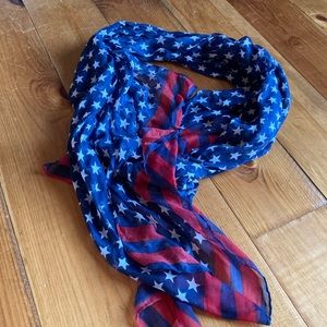 Stars and Stripes lightweight scarf